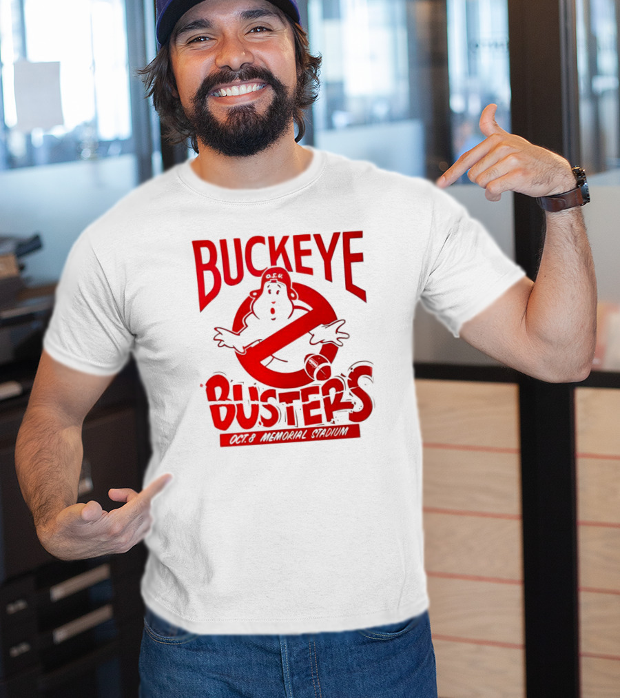 Buckeye Busters Oct 8 Memorial Stadium Indiana Hoosiers OSU T-Shirt