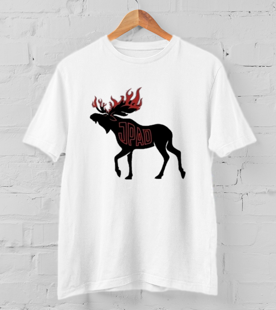 JPAD Flaming Moose Design Jared Jpad Padalecki T-Shirt