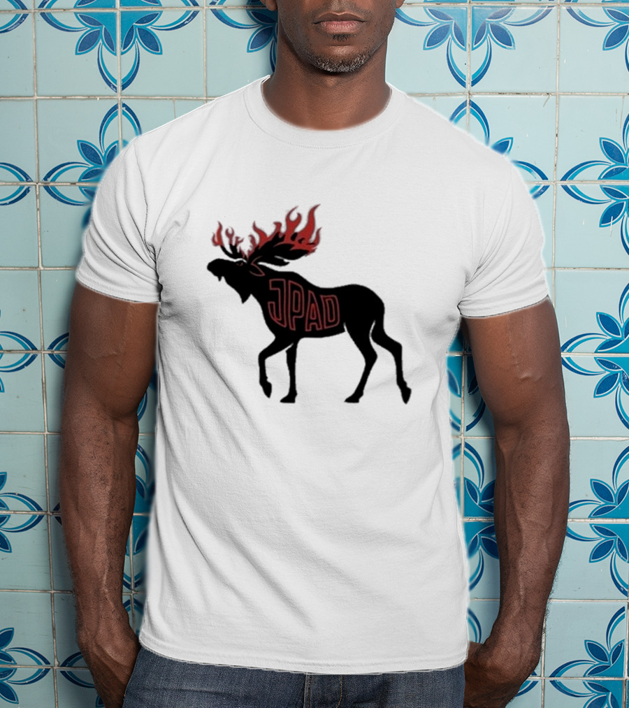 JPAD Flaming Moose Design Jared Jpad Padalecki T-Shirt