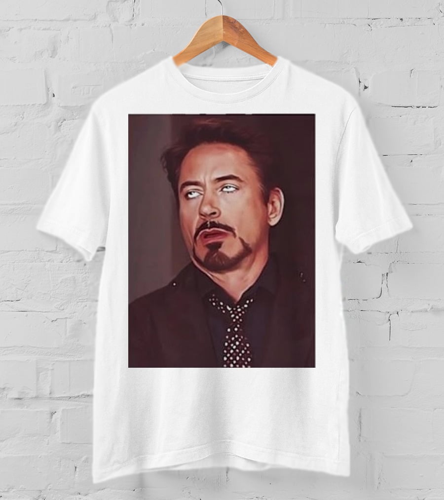 The RDJ Eye Roll Meme Face T-Shirt