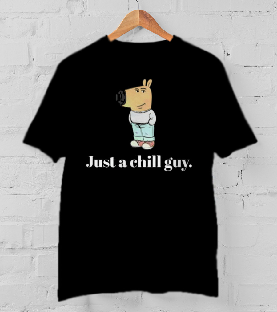 Just A Chill Guy Krone Relaxed Character T-Shirt