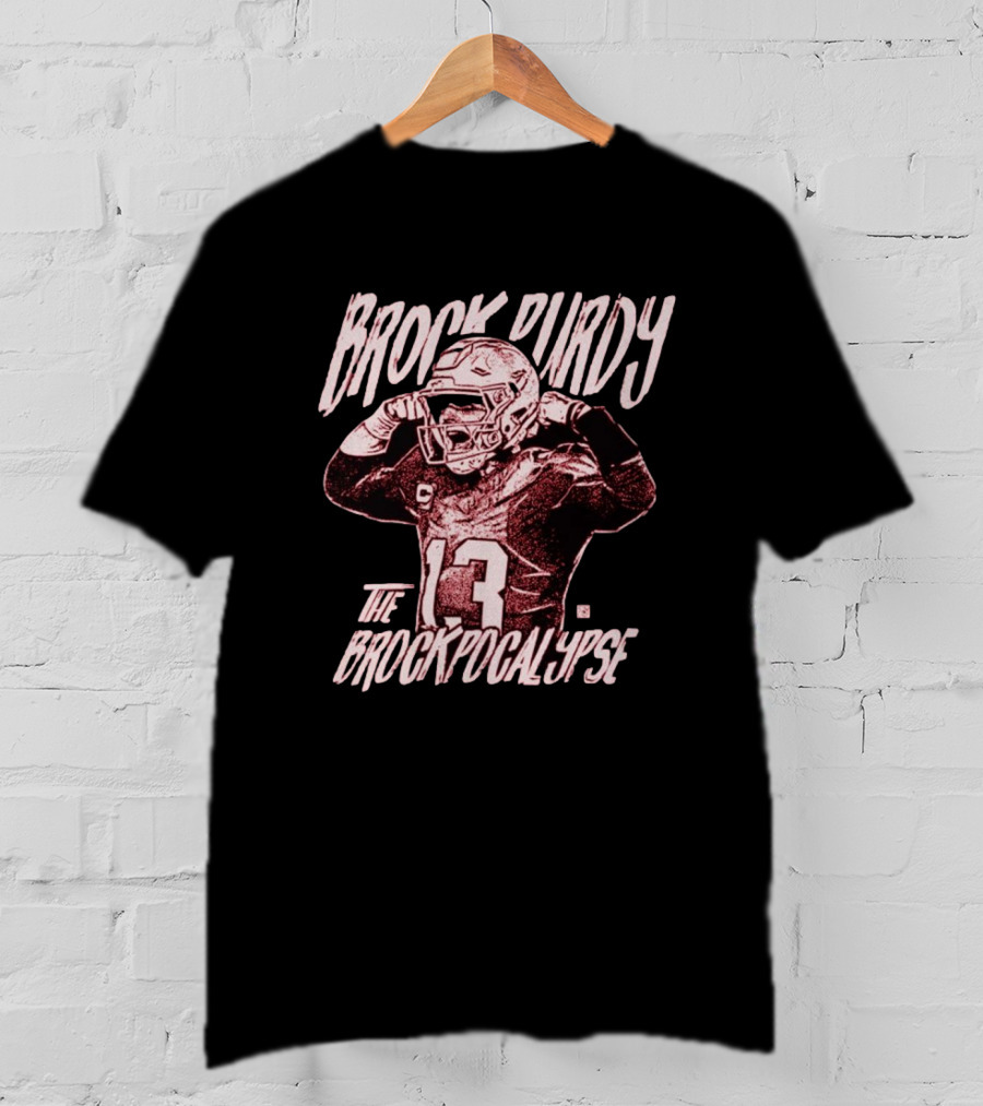 Brock Purdy #13 The Brockpocalypse San Francisco Vintage Painting T-Shirt