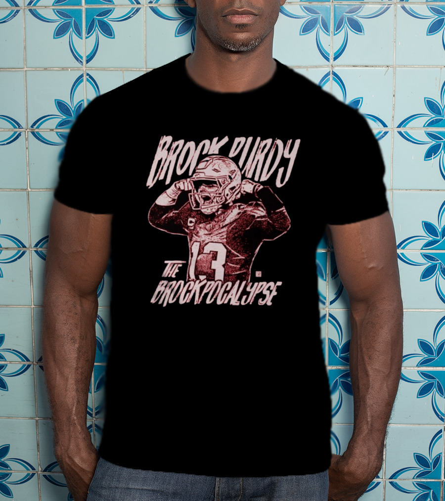 Brock Purdy #13 The Brockpocalypse San Francisco Vintage Painting T-Shirt