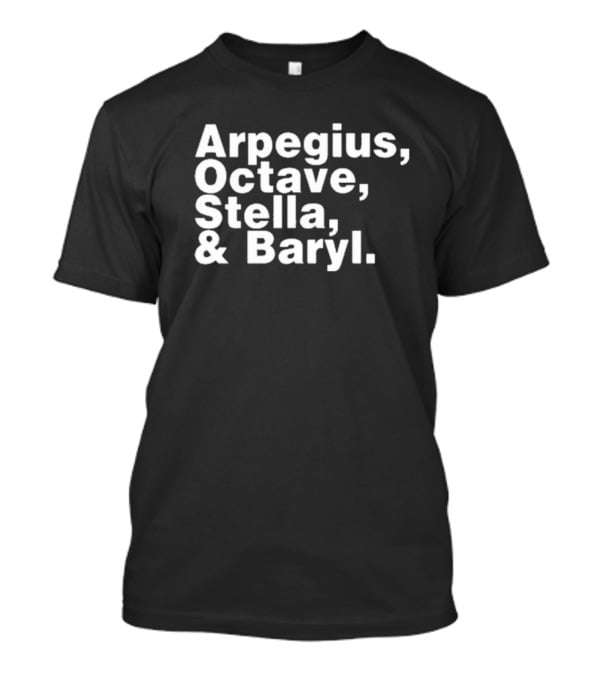 Daft Punk Arpegius, Octave, Stella, And Baryl T-Shirt