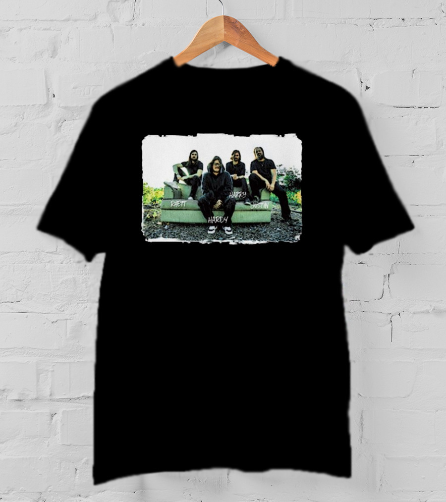 Rhett Hardy Harry Justin Band Photo T-Shirt