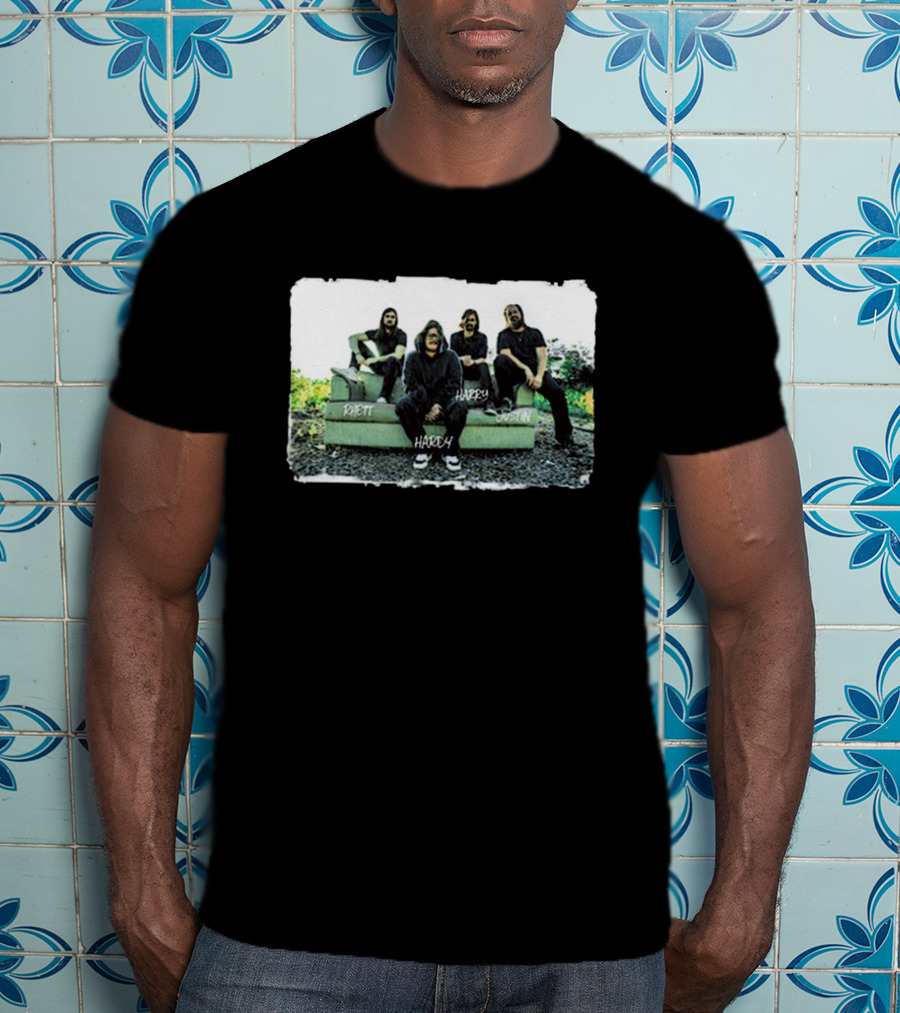 Rhett Hardy Harry Justin Band Photo T-Shirt