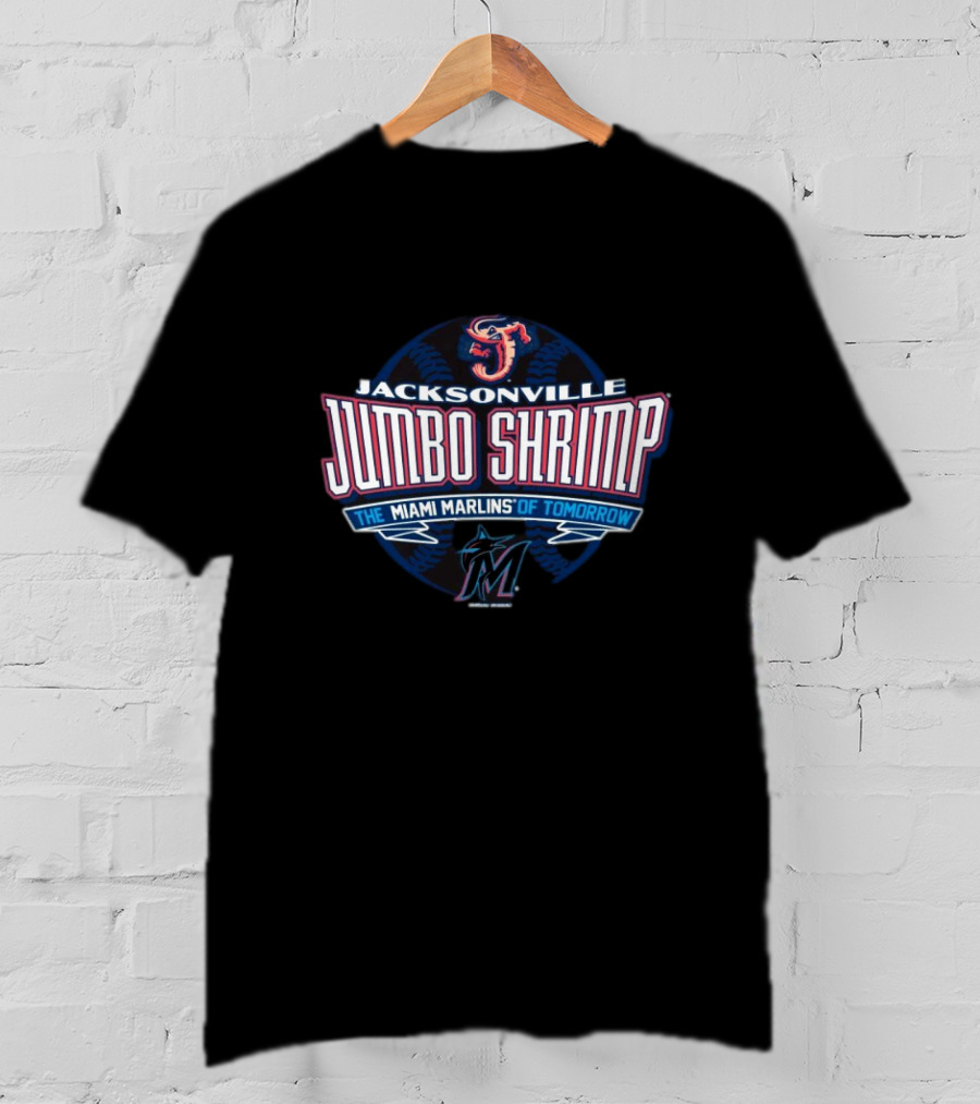 Jacksonville Jumbo Shrimp The Miami Marlins Of Tomorrow T-Shirt