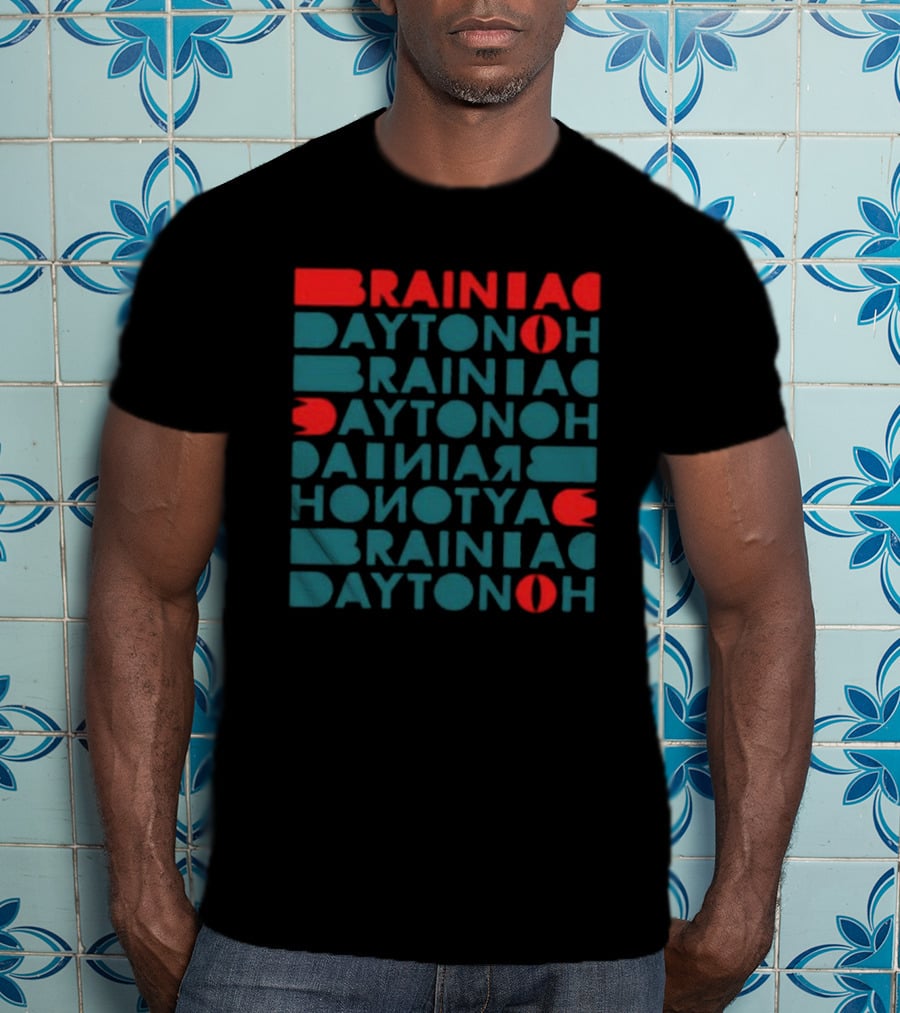 Brainiac Daytonoh Repeated Pattern Featuring Justin Pierre T-Shirt