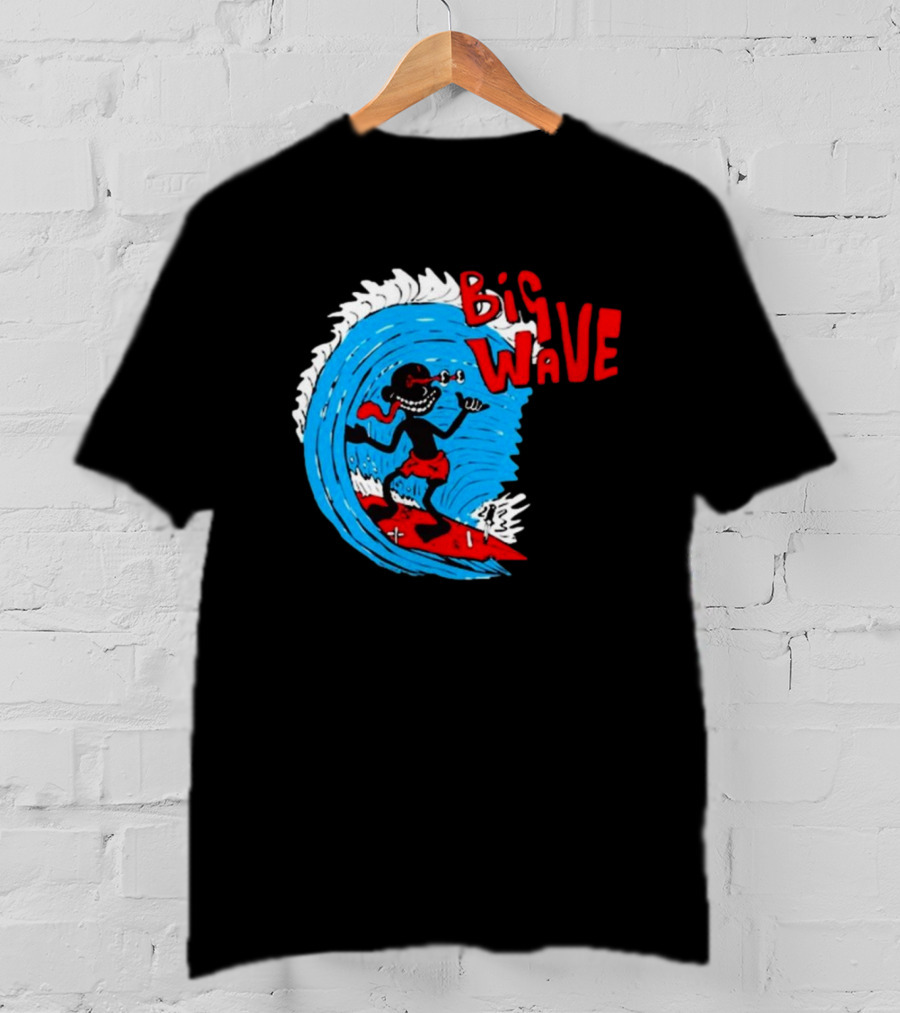 Lil Darkie Big Wave Surfing Vintage T-Shirt