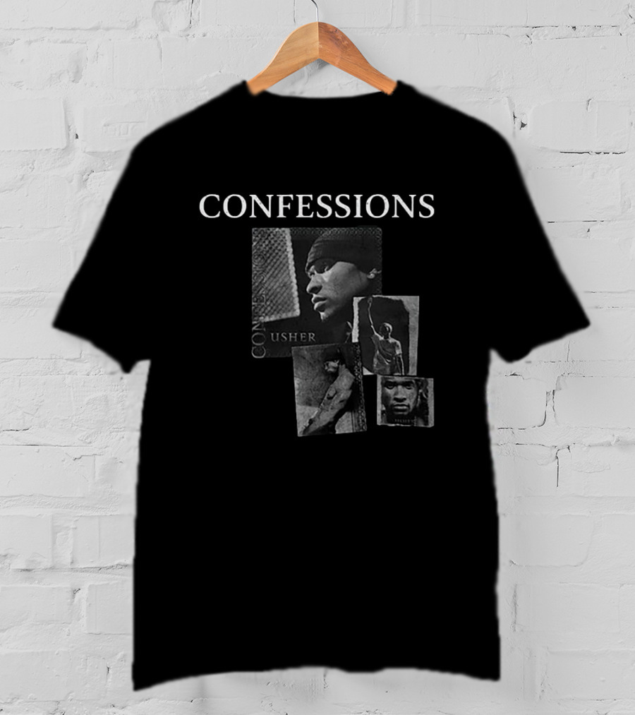 Confessions Usher Raymond IV Usher Album Cover Collage T-Shirt
