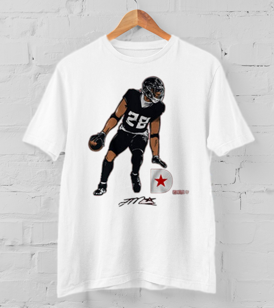 Joe Mixon 28 Houston Texans NFL Signature Player T-Shirt