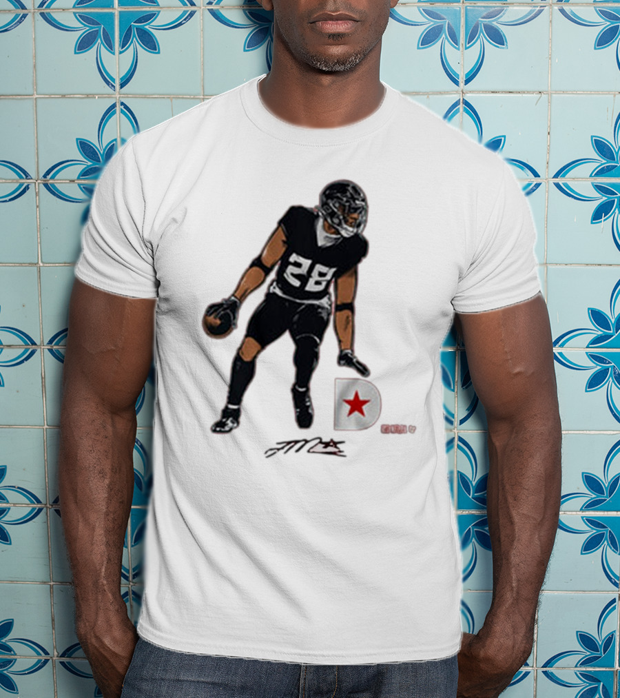 Joe Mixon 28 Houston Texans NFL Signature Player T-Shirt