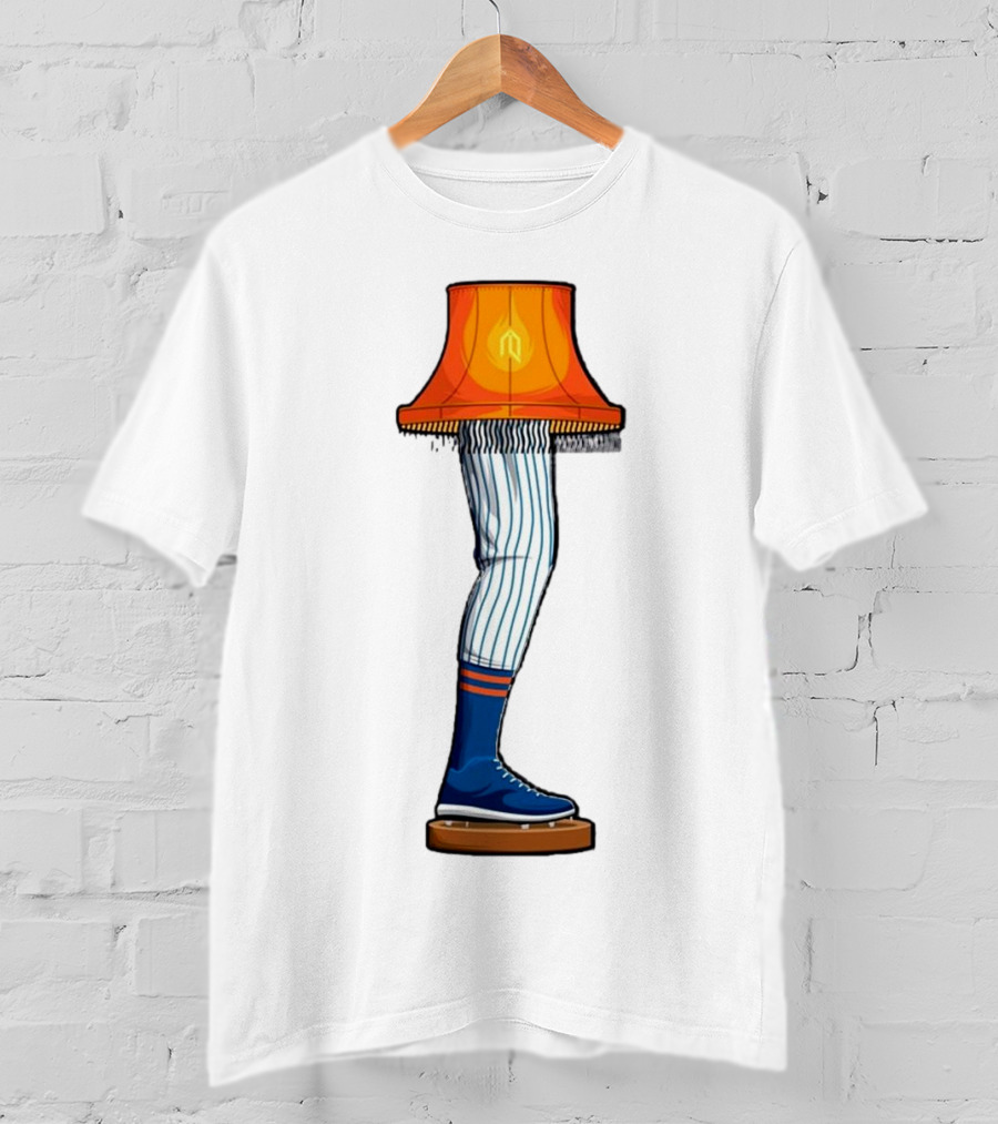 LGM Leg Lamp New York Mets MLB Baseball T-Shirt
