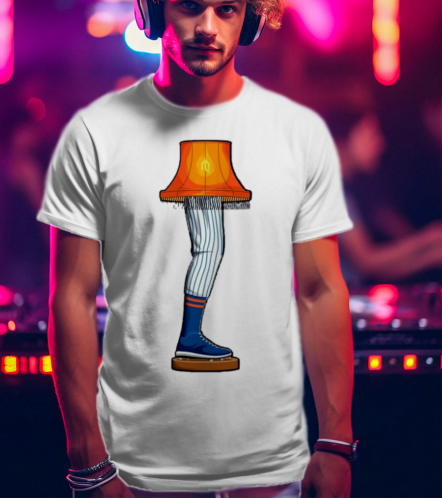 LGM Leg Lamp New York Mets MLB Baseball T-Shirt