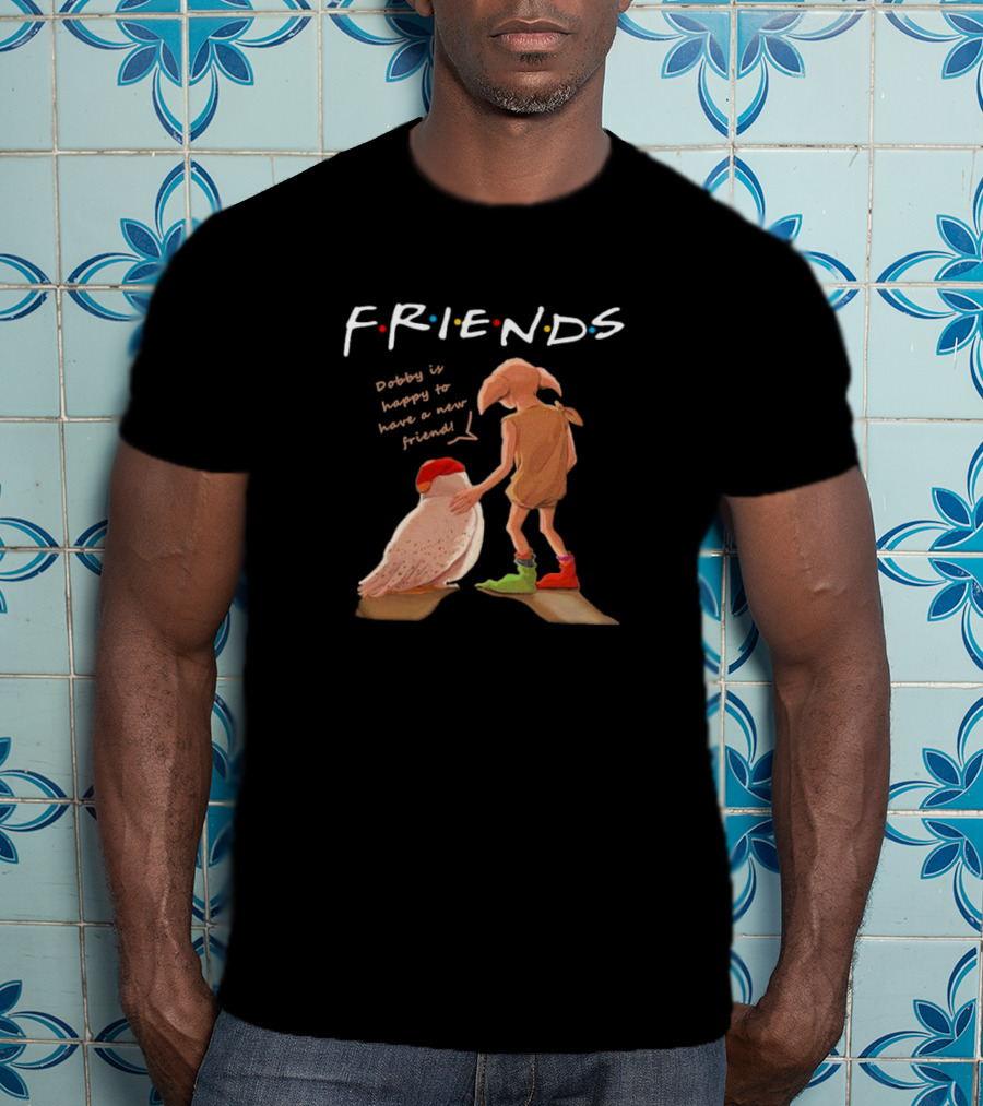 FRIENDS Dobby Is Happy To Have A New Friend Owl T-Shirt