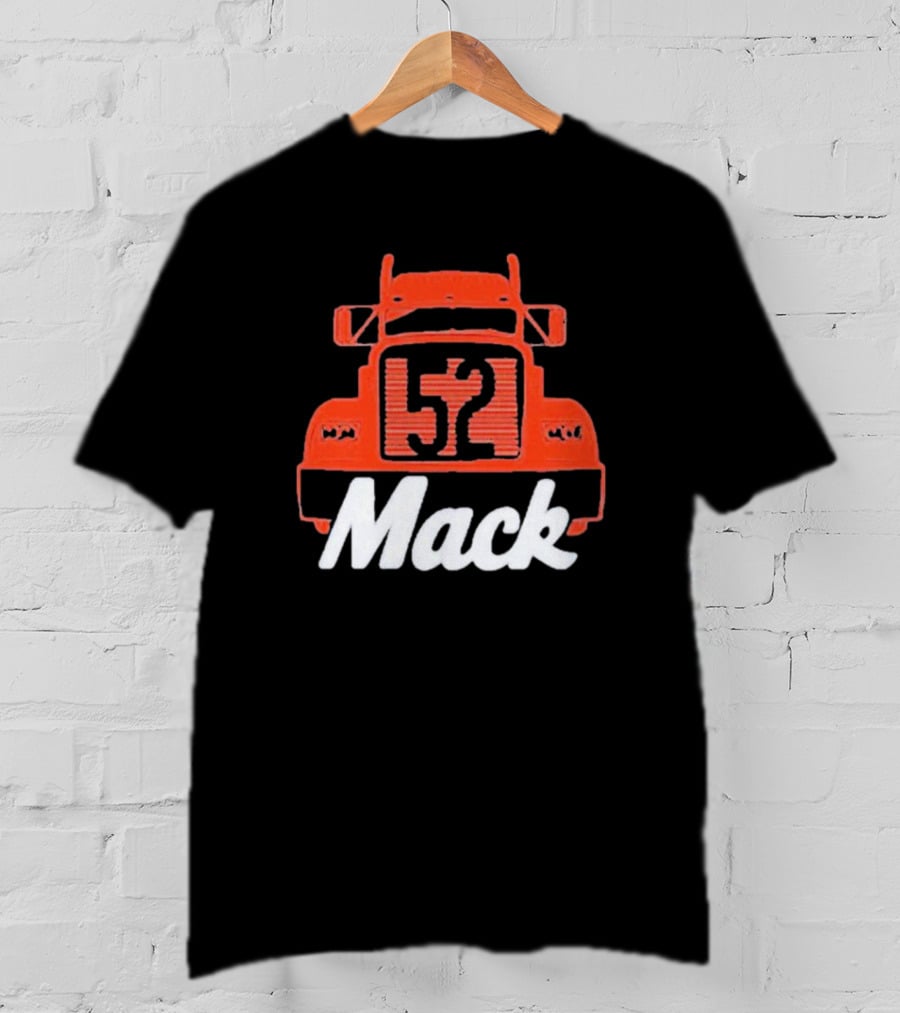 Mack Truck 52 Classic Red Semi Front T-Shirt