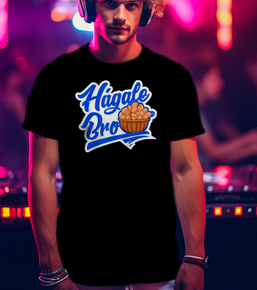 Hágale Huevos Bro El Salvador Basket Gift T-Shirt