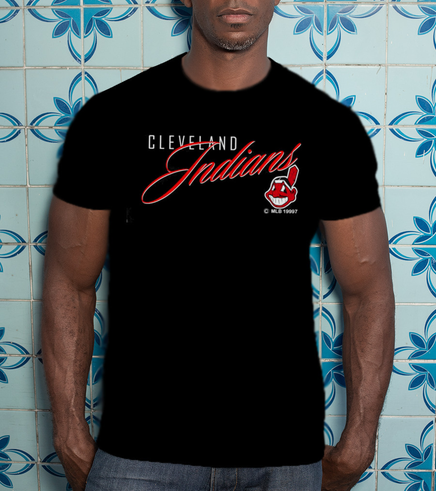 Cleveland Indians 1997 MLB Classic Iconic T-Shirt