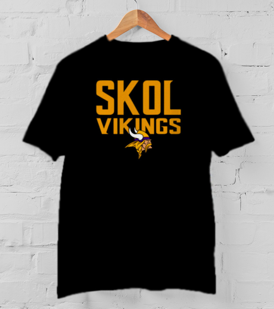 SKOL Vikings Minnesota Vikings Logo Iconic T-Shirt