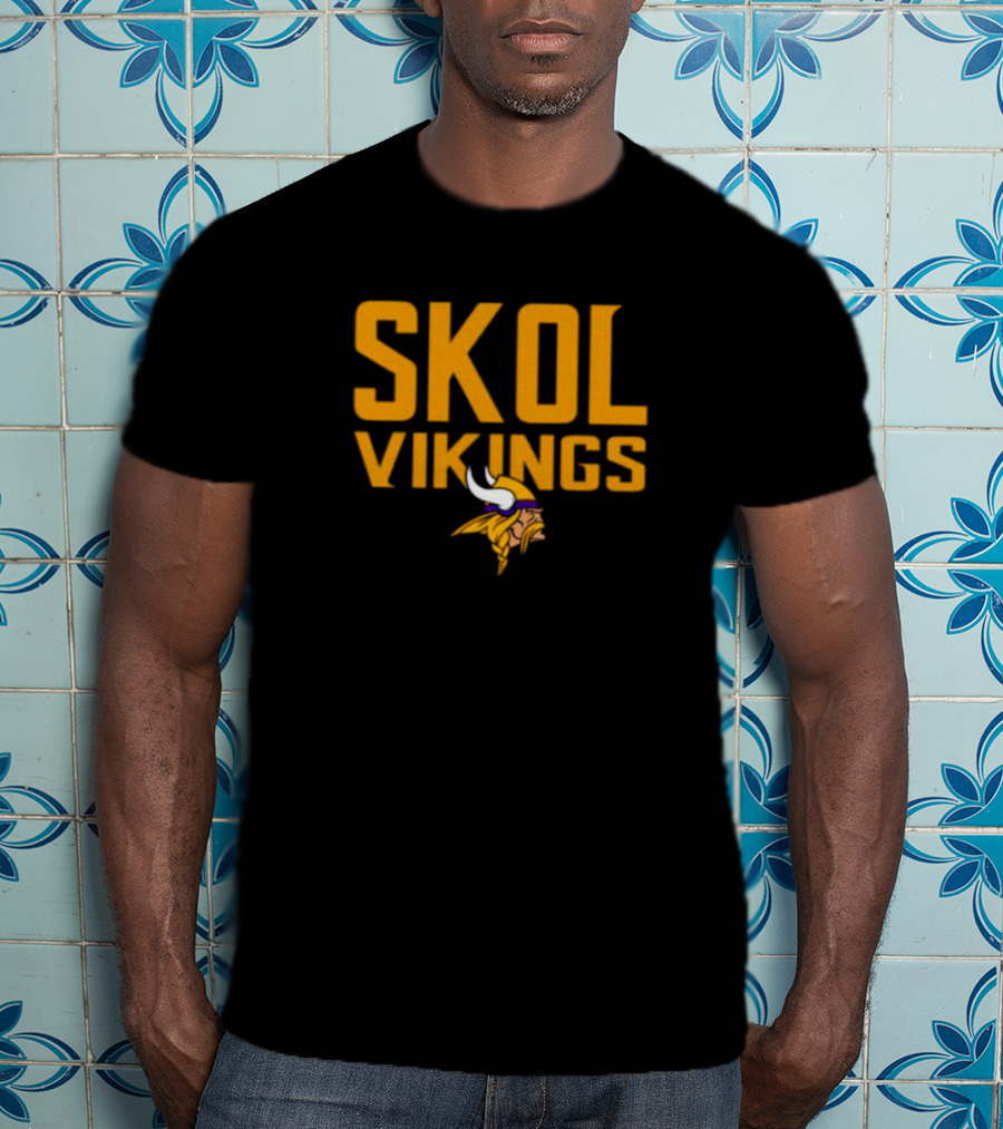 SKOL Vikings Minnesota Vikings Logo Iconic T-Shirt