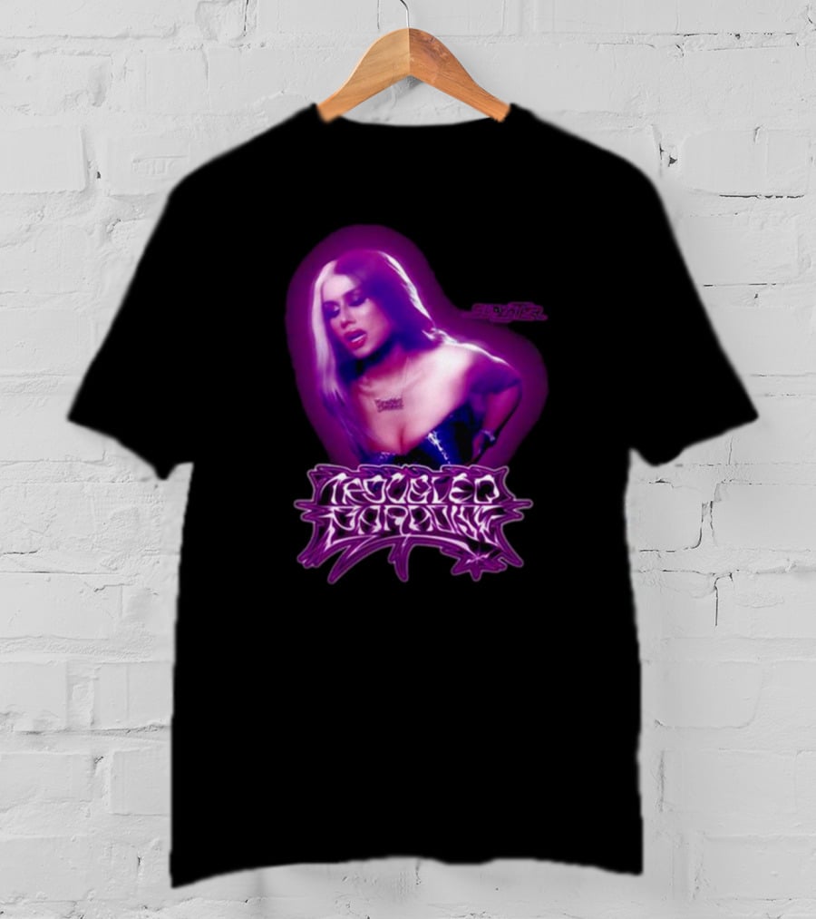 Slayyyter Troubled Paradise Purple Aura T-Shirt