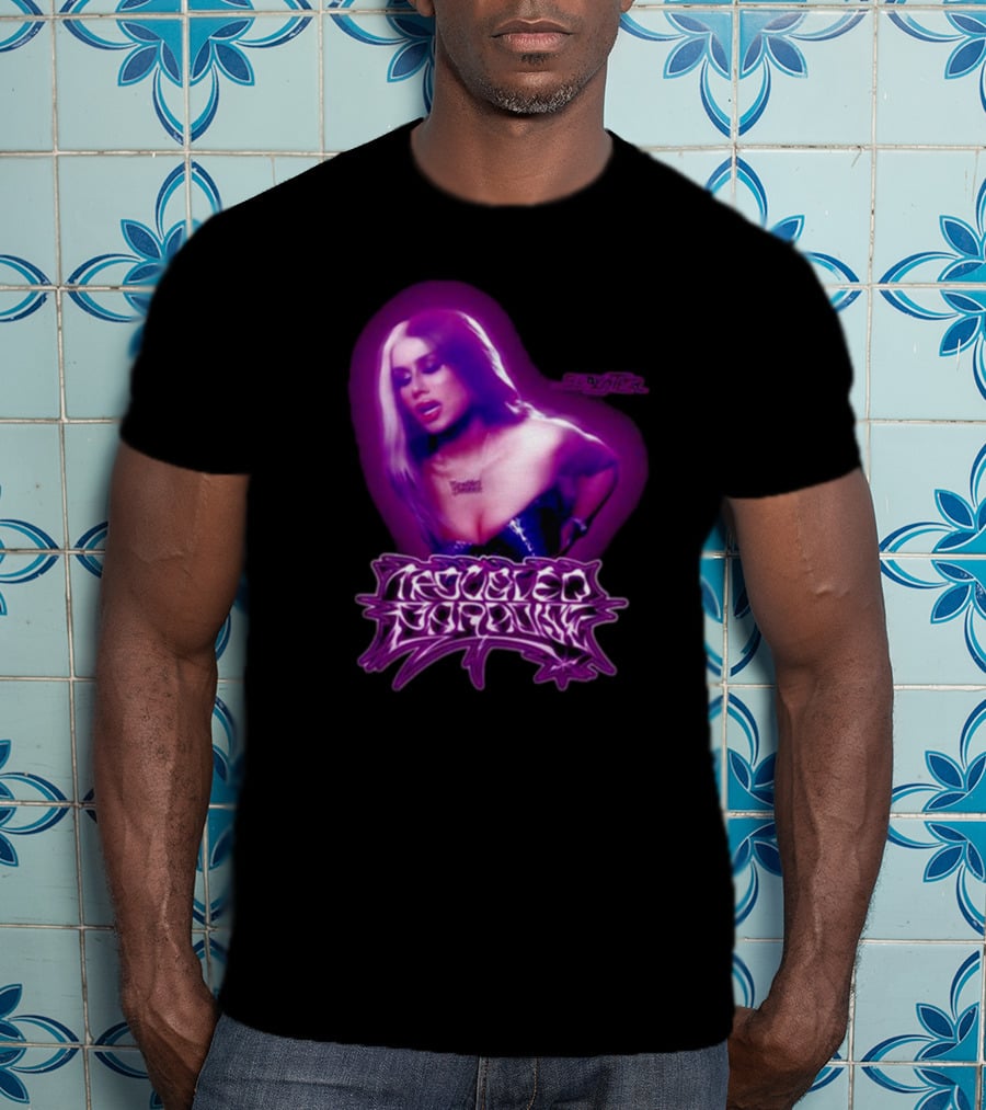 Slayyyter Troubled Paradise Purple Aura T-Shirt