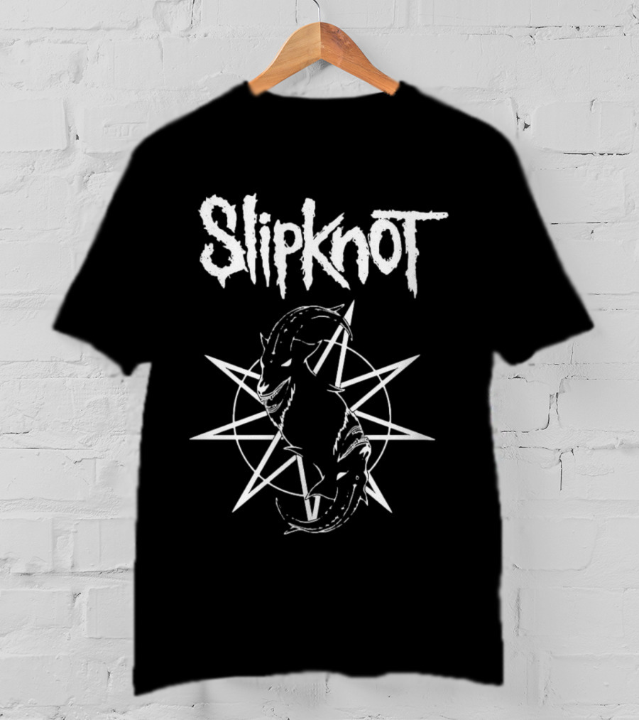 Slipknot Goat Star Icon Pentagram T-Shirt