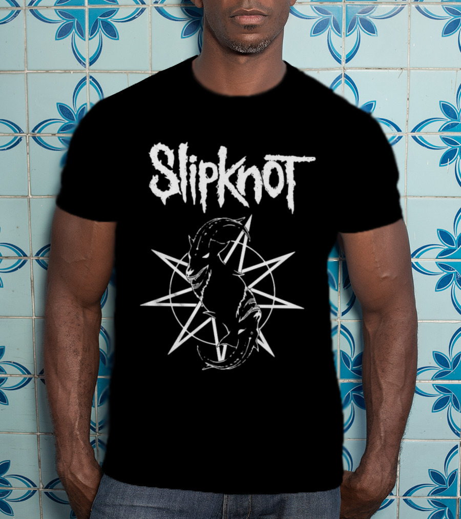 Slipknot Goat Star Icon Pentagram T-Shirt