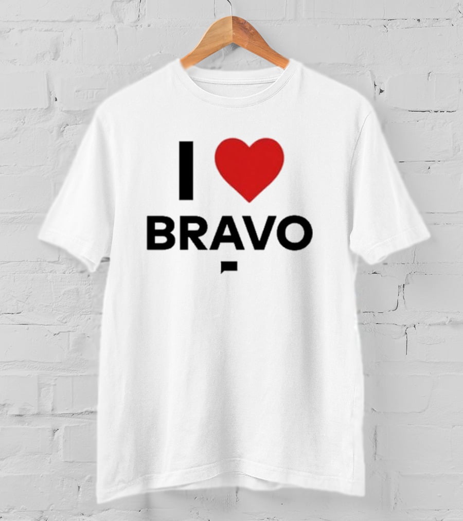 I Heart Bravo Fan Shopby Bravo T-Shirt