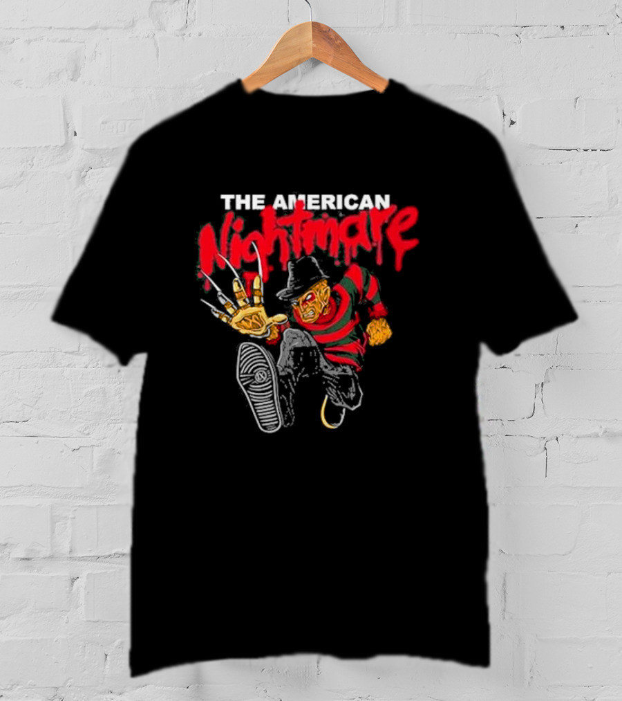 The American Nightmare Freddy Krueger Inspired Psychos Only Night Comes Creeping T-Shirt
