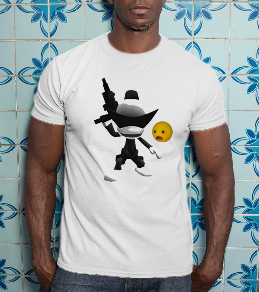 Ape Escape Babbitt Emoji Reaction T-Shirt