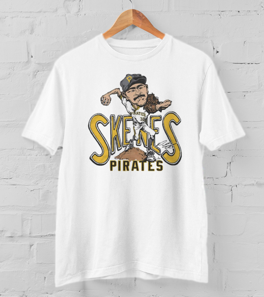 Skenes Pirates Paul Skenes Pittsburgh Pirates 38 T-Shirt