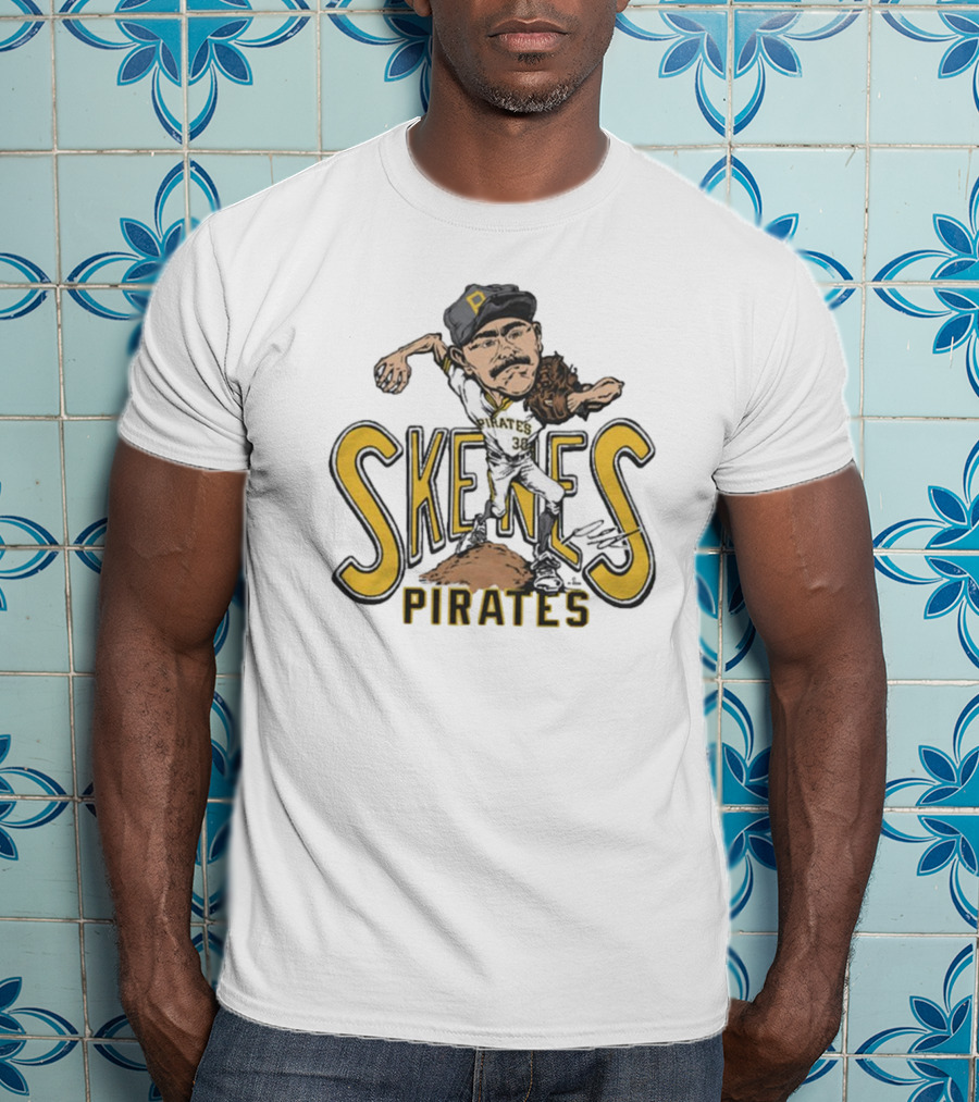 Skenes Pirates Paul Skenes Pittsburgh Pirates 38 T-Shirt