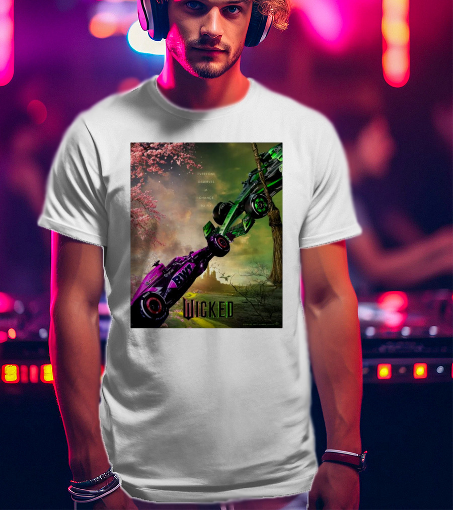 Wicked Everyone Deserves A Chance To Fly Racing Cars Vertical Sky Forest T-Shirt