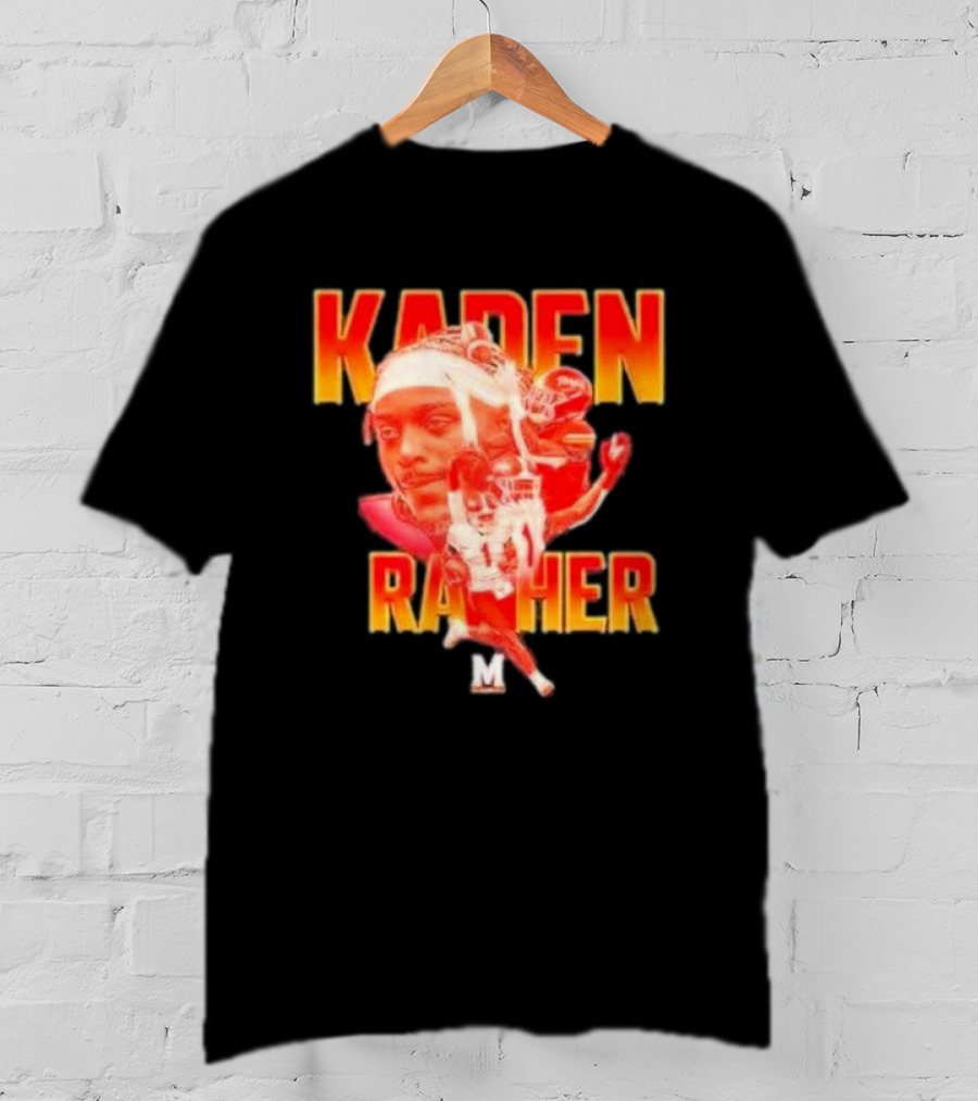 Kaden Prather Maryland Terrapins Football Player Collage T-Shirt