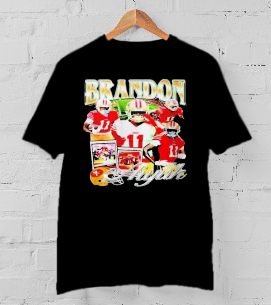 Brandon Aiyuk San Francisco 49ers Football Collage BA IGYB T-Shirt