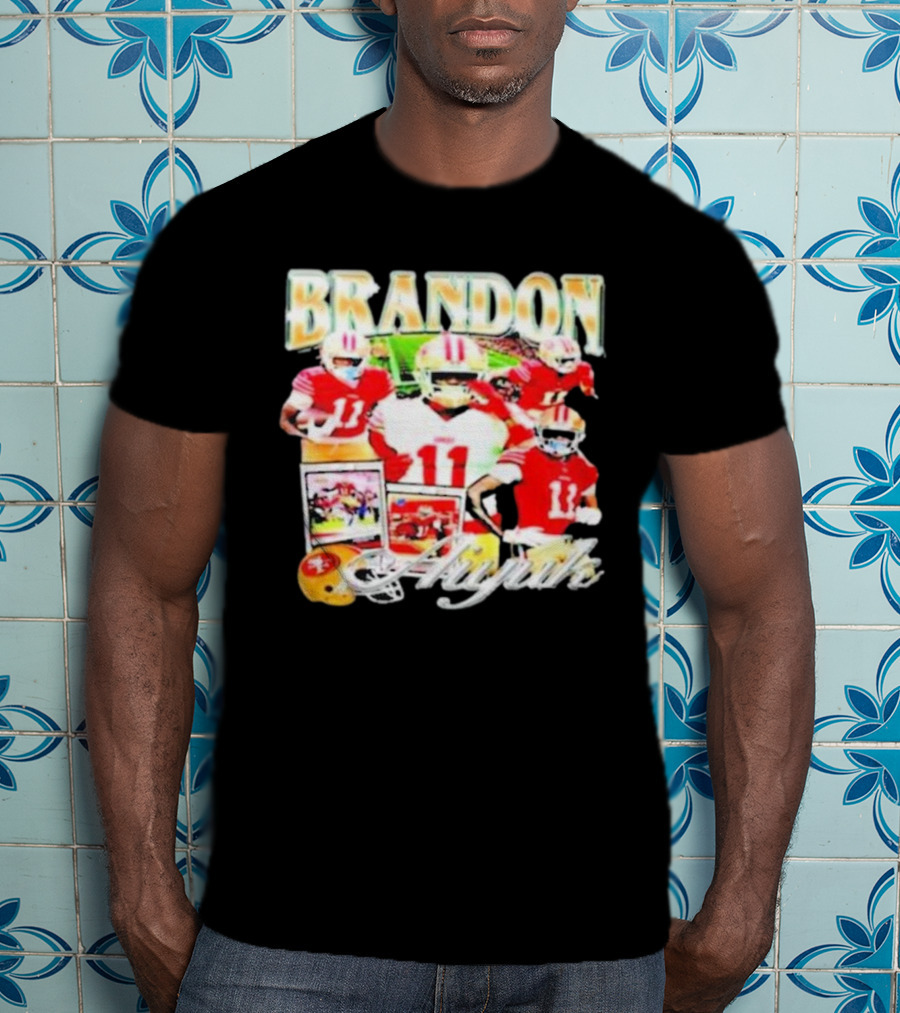 Brandon Aiyuk San Francisco 49ers Football Collage BA IGYB T-Shirt