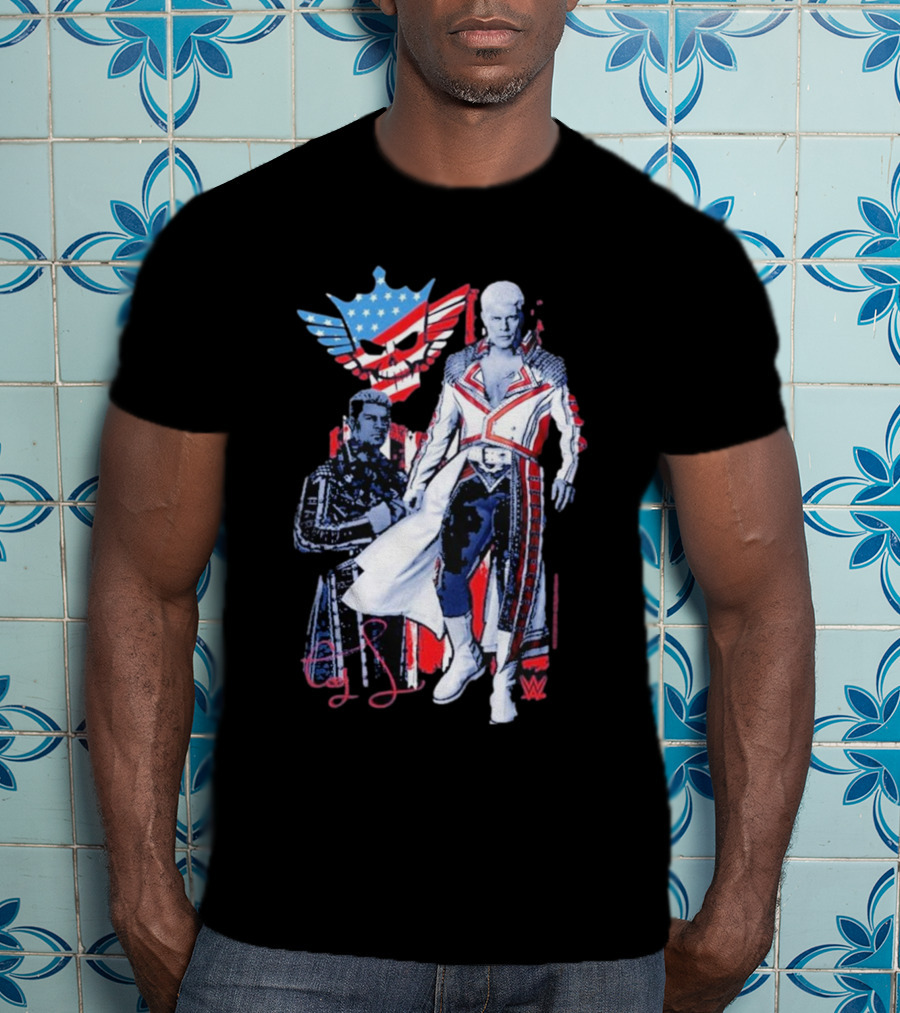 Mad Engine Cody Rhodes American Nightmare WWE T-Shirt