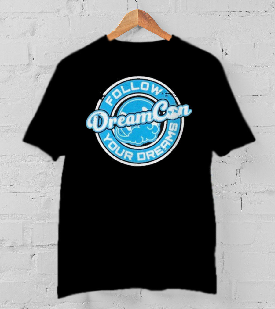 DreamCon Follow Your Dreams Dreamconvention Standard Cloud Badge T-Shirt