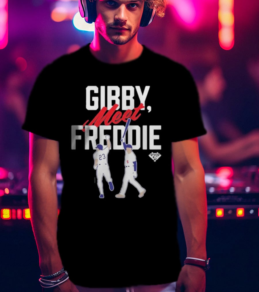 Gibby Meet Freddie Baseball Players 23 5 T-Shirt