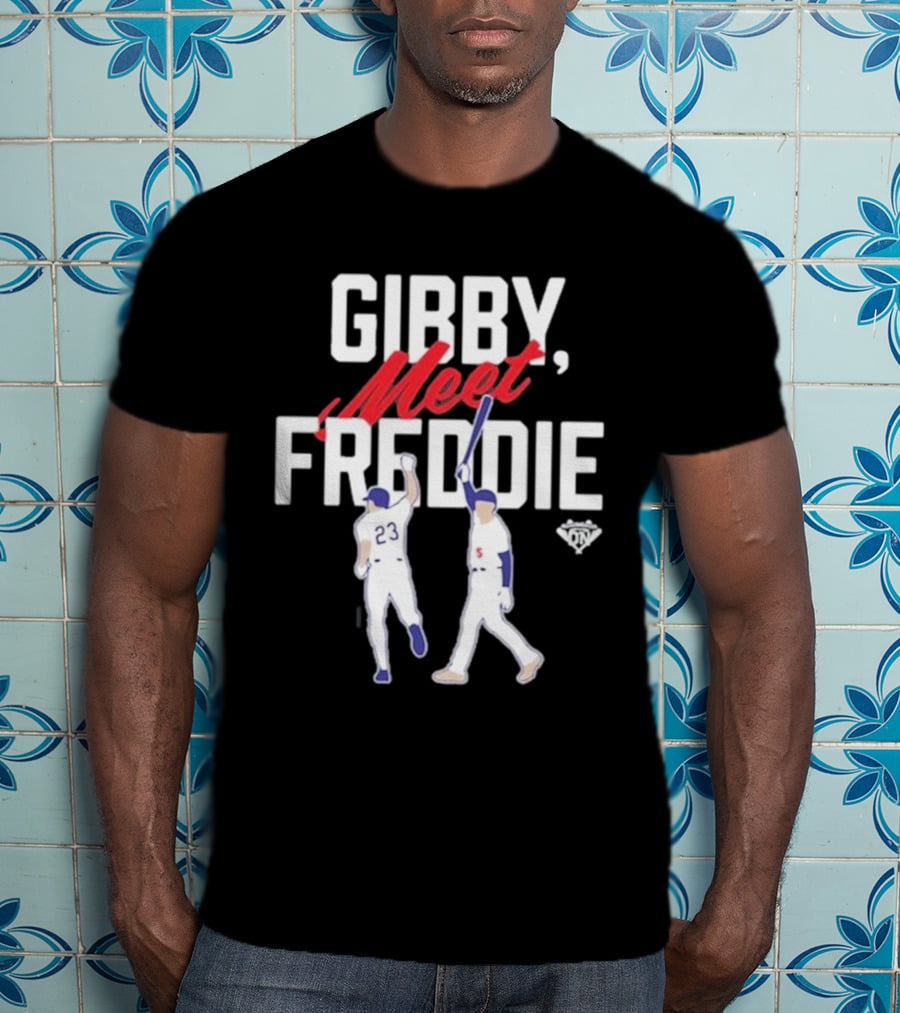 Gibby Meet Freddie Baseball Players 23 5 T-Shirt