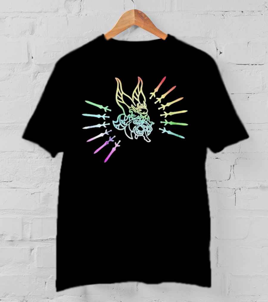 Terraria Empress Of Light Rainbow Swords T-Shirt
