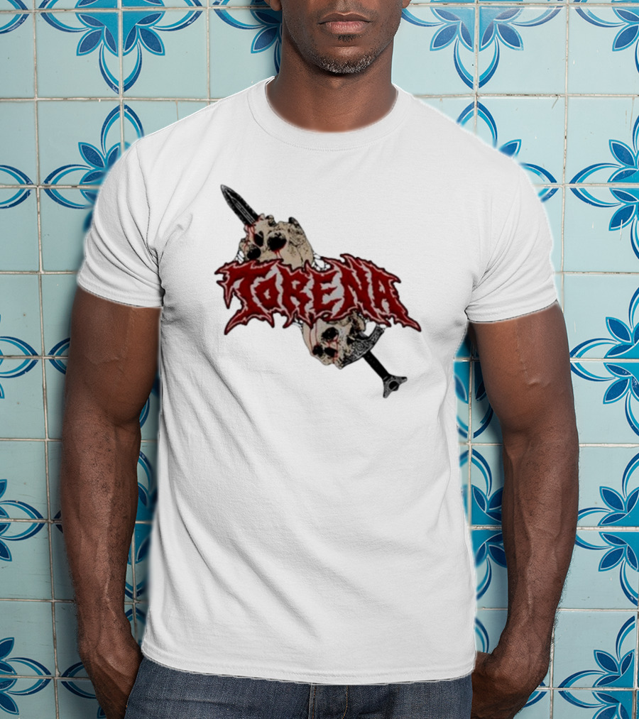 Torena Sword Piercing Skulls T-Shirt