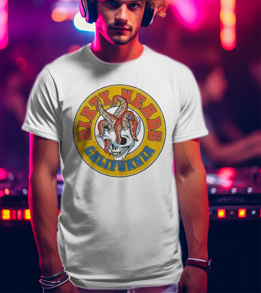 Dirty Heads California OctoSkull T-Shirt