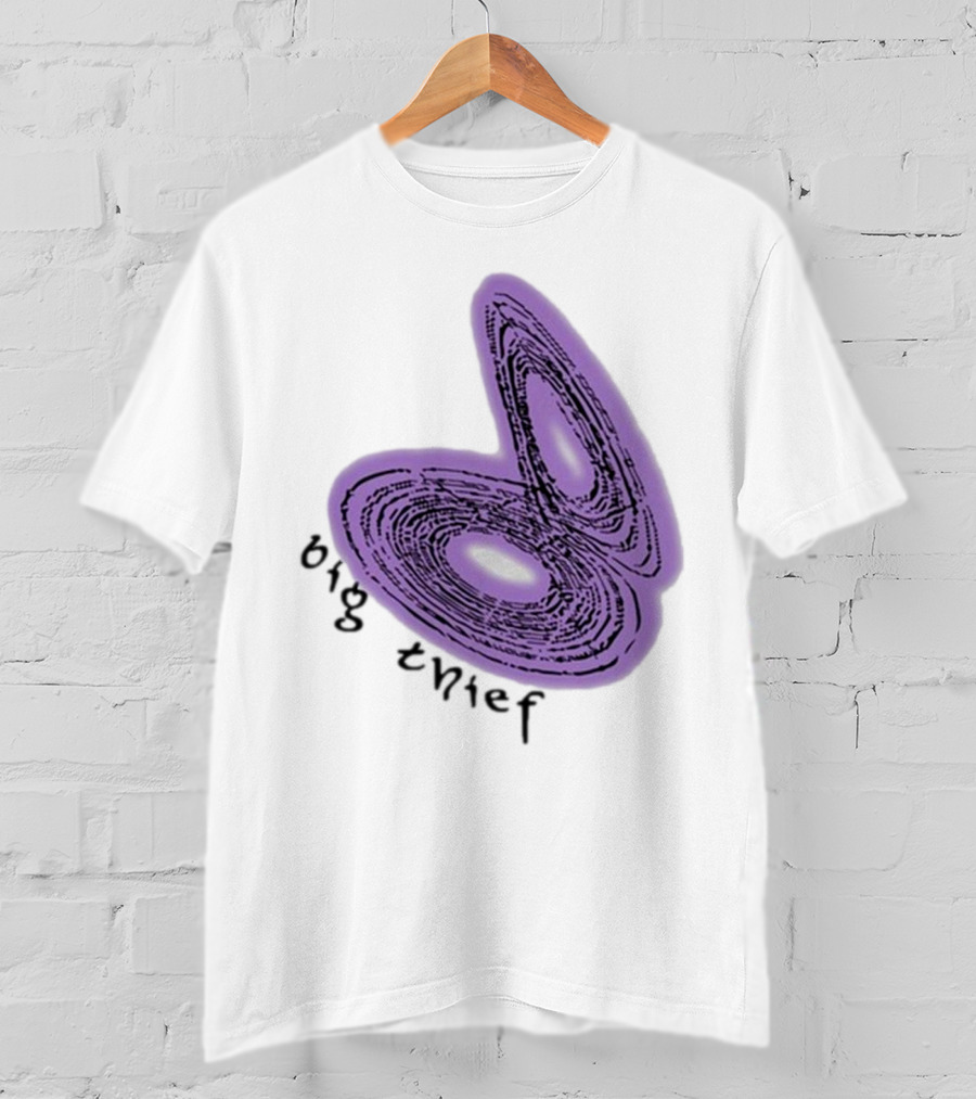 Big Thief Double Infinitee Purple Rings T-Shirt
