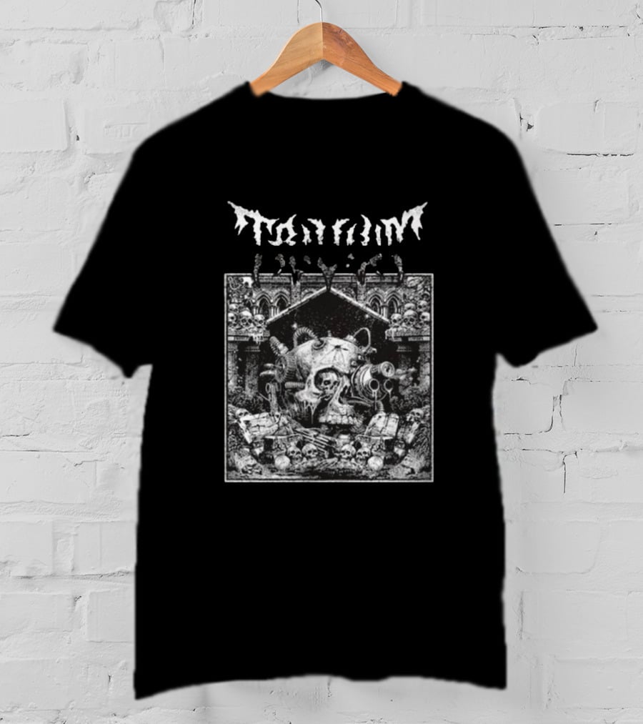 Trivium Skull Warrior Gothic Cathedral Scene T-Shirt