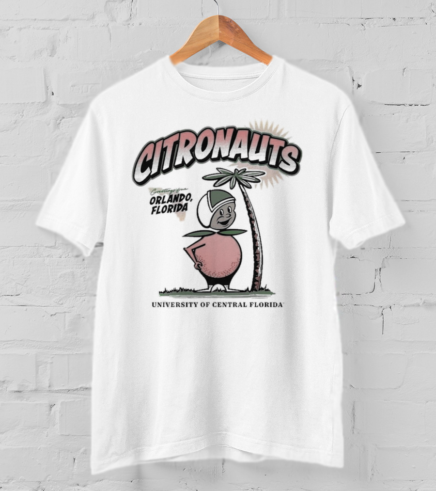 UCF FTU Citronauts University Of Central Florida Orlando Florida Vintage Heavyweight T-Shirt