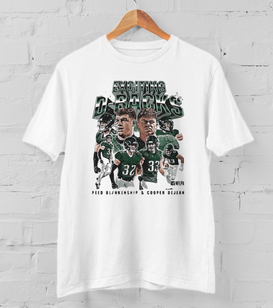 Exciting D-Backs Reed Blankenship And Cooper DeJean NFLPA Football T-Shirt