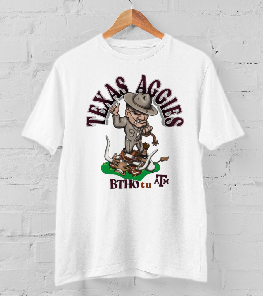 Texas Aggies BTHO T.u. A&M Sarge Texas Longhorns Rivalry T-Shirt
