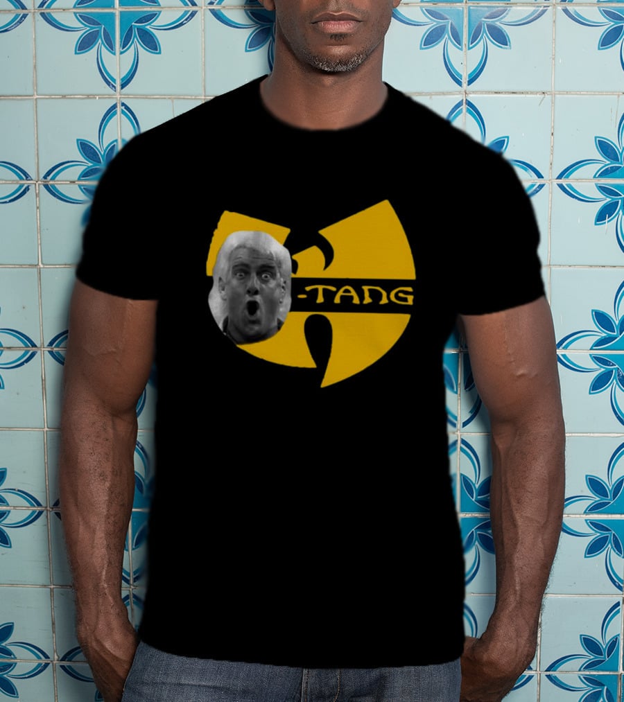 Ric Flair Woo Tang Clan Logo Mashup T-Shirt